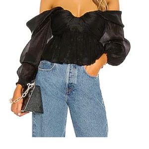 House of Harlow Burna Blouse black